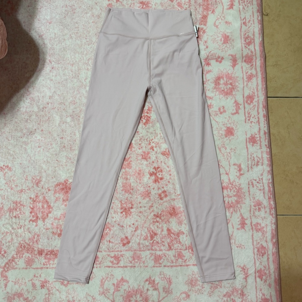 Daily Drills Light Pink High-Waisted Leggings